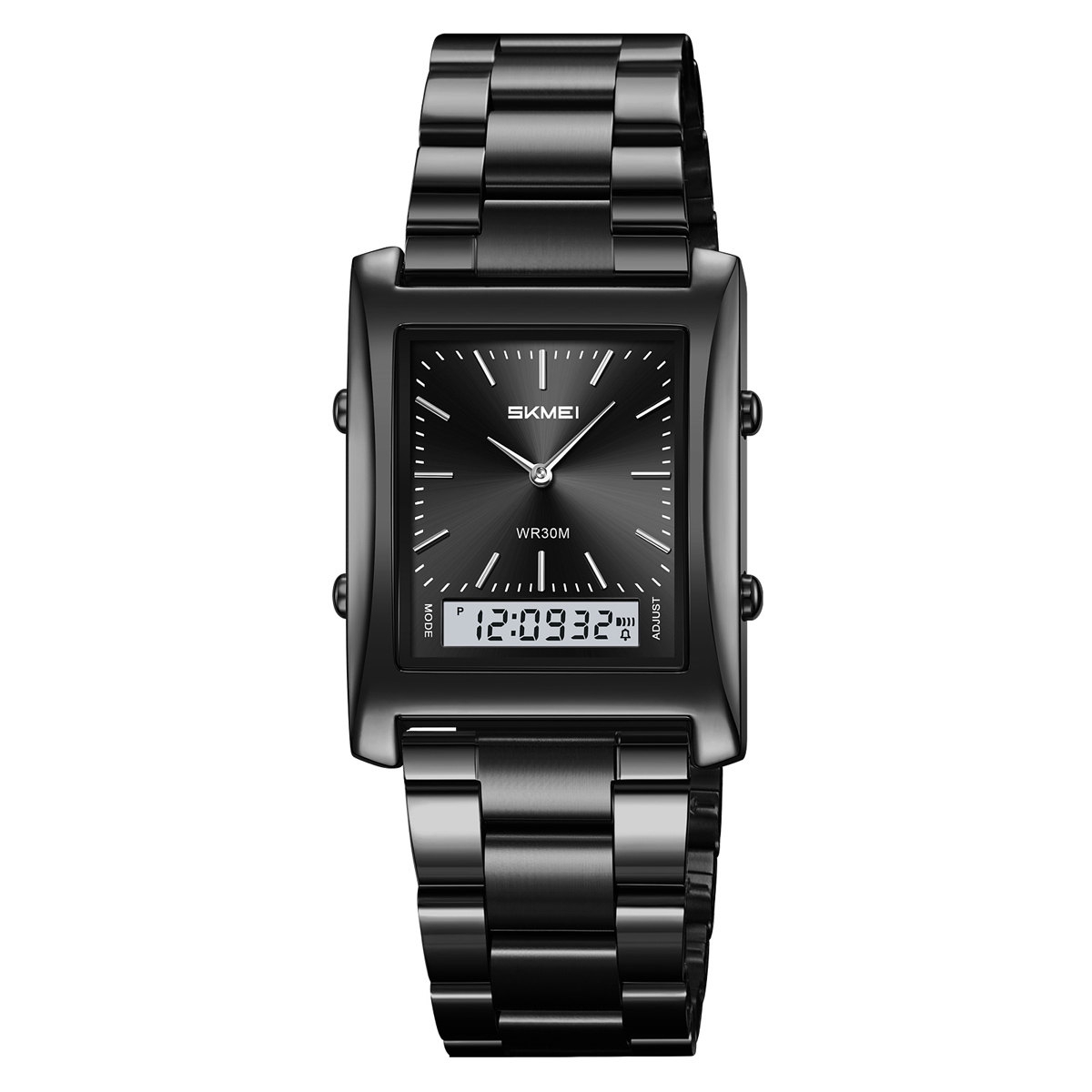 SKMEI 2571 METAL DIGITAL ANGLOG WATCH