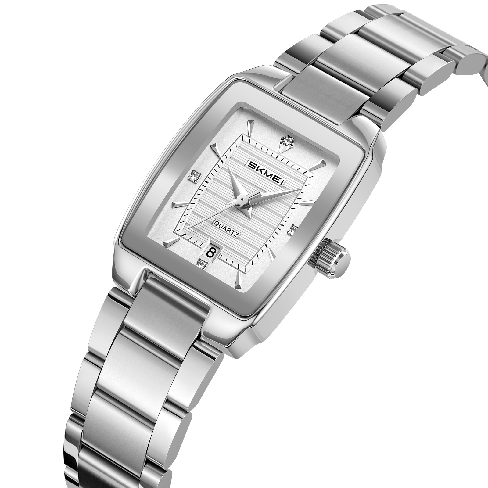 SKMEI 2578 FASHION STEEL WATCH FOR LADY