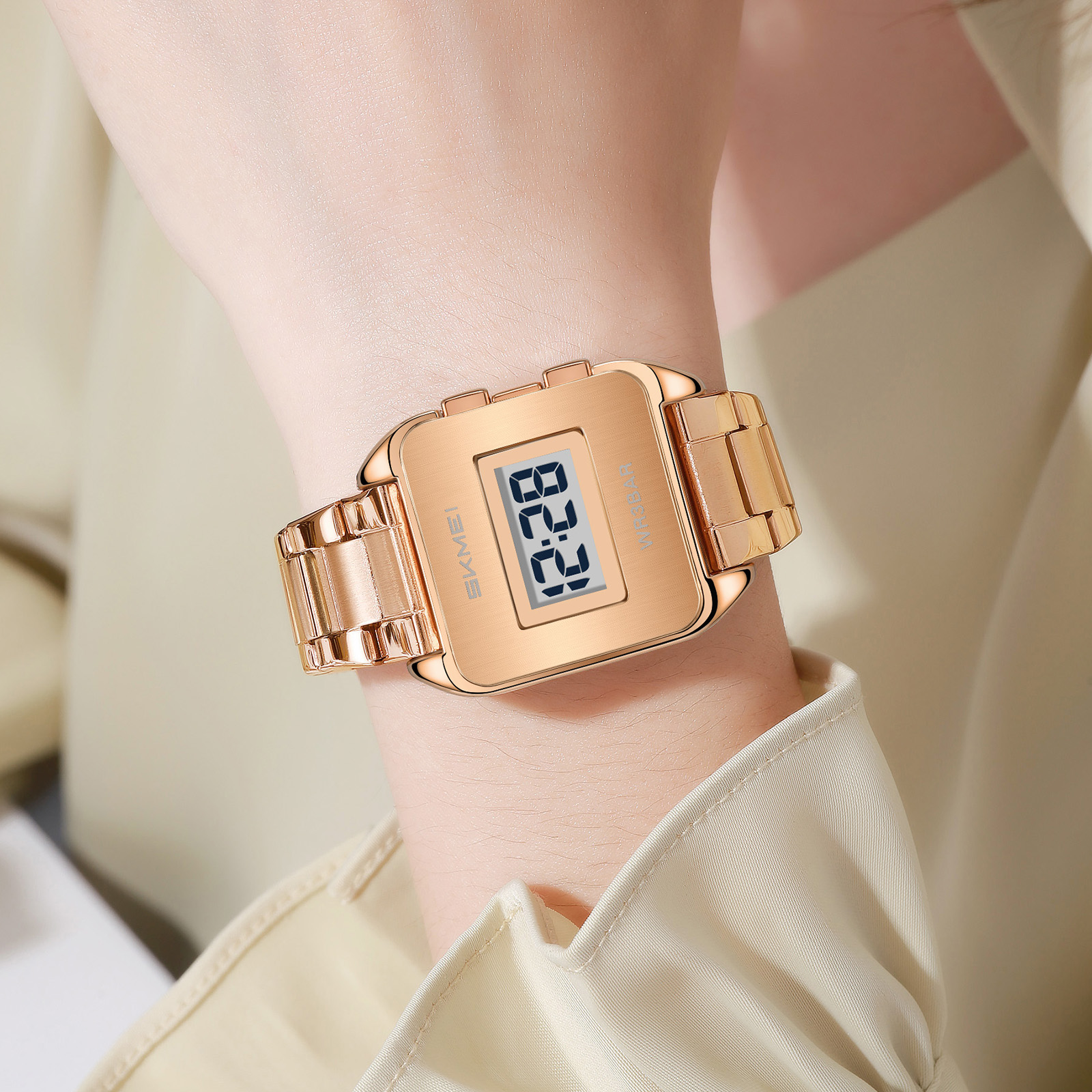 SKMEI 2597 METAL Electronic watch wholesale