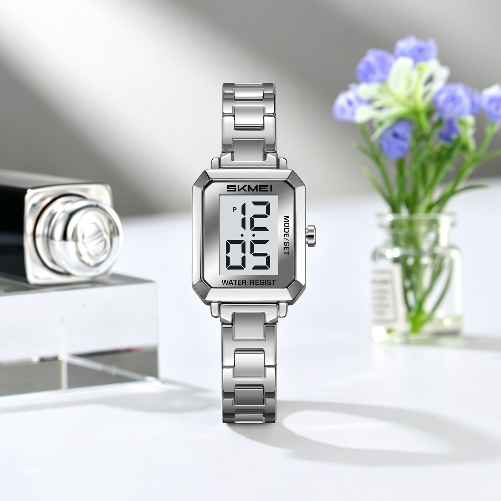 SKMEI 2581 METAL FEMALE DIGITAL WATCH WHOLESALE