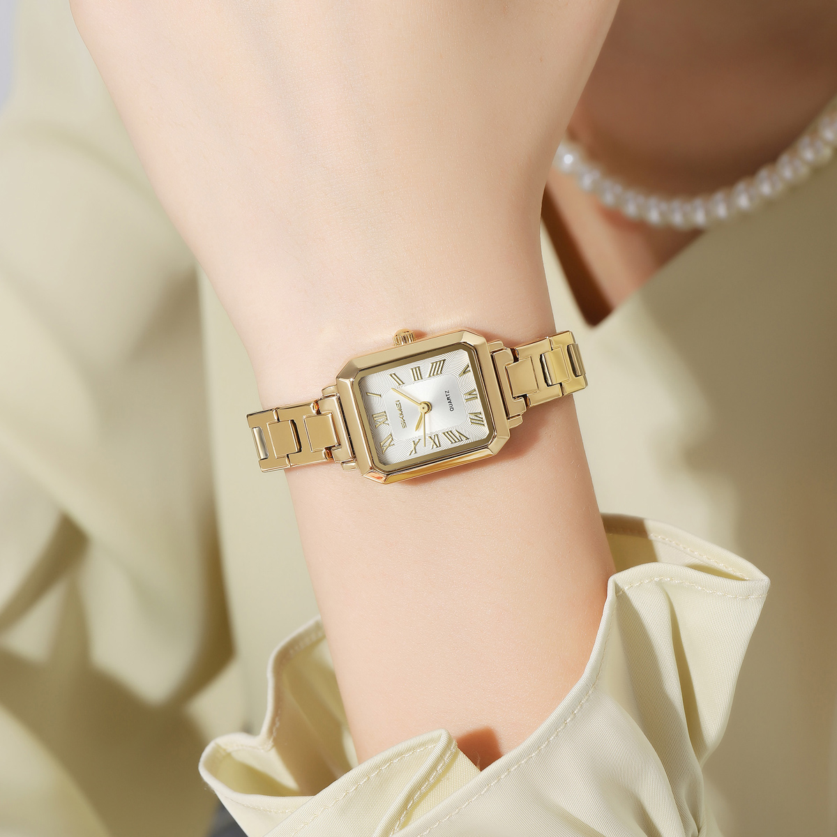 SKMEI 2582 STEEL LADY WATCH