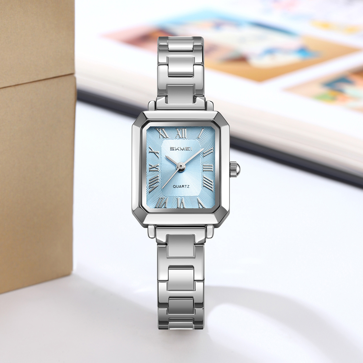 SKMEI 2582 STEEL LADY WATCH