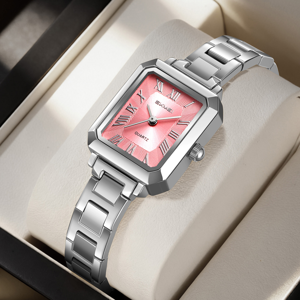 SKMEI 2582 STEEL LADY WATCH