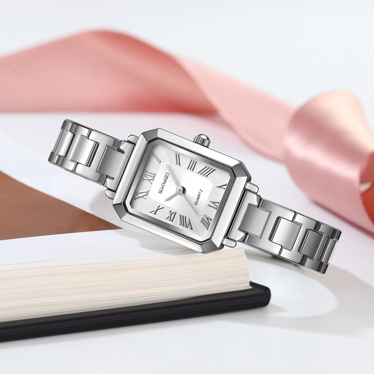 SKMEI 2582 STEEL LADY WATCH