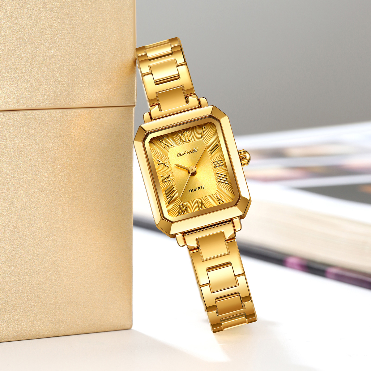 SKMEI 2582 STEEL LADY WATCH