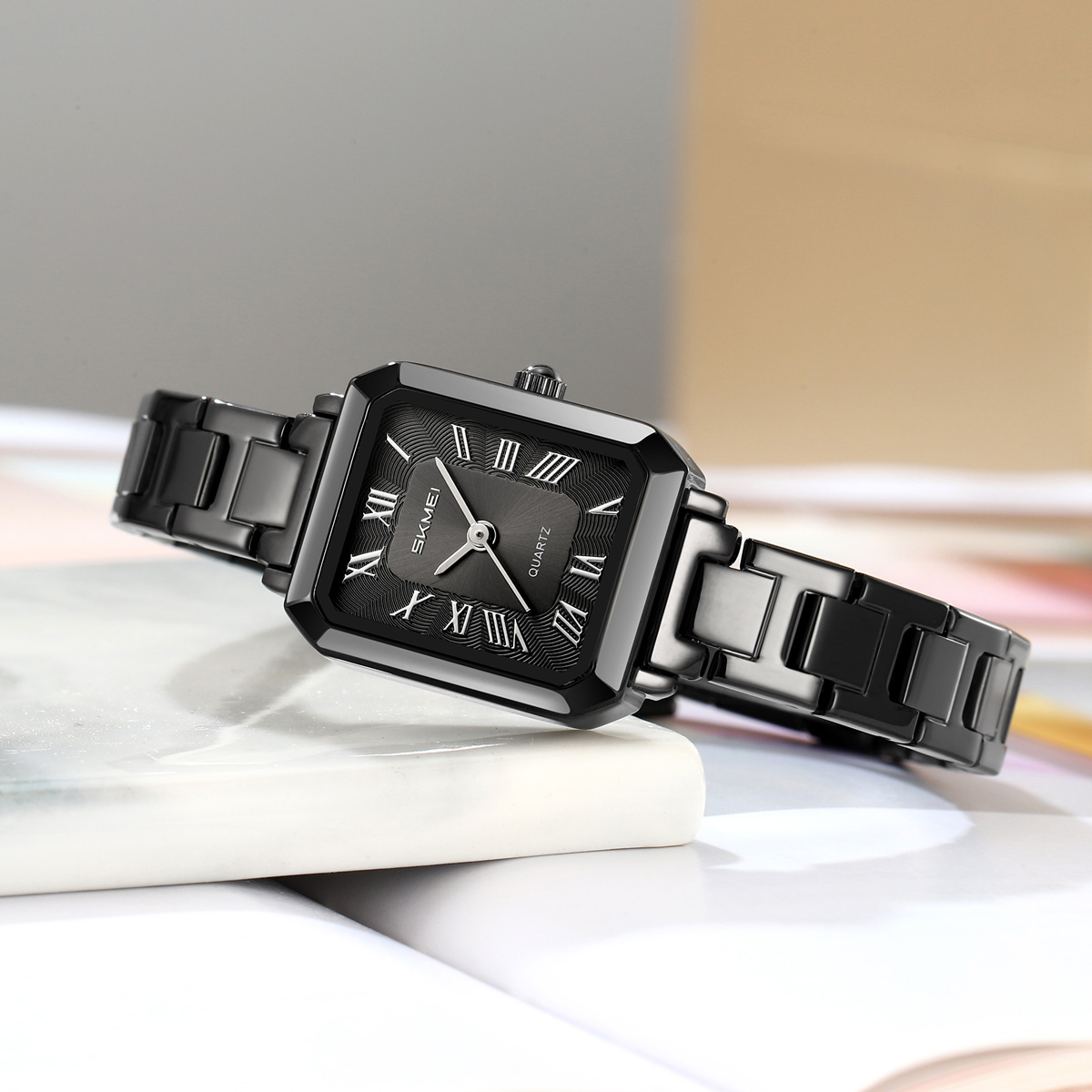 SKMEI 2582 STEEL LADY WATCH