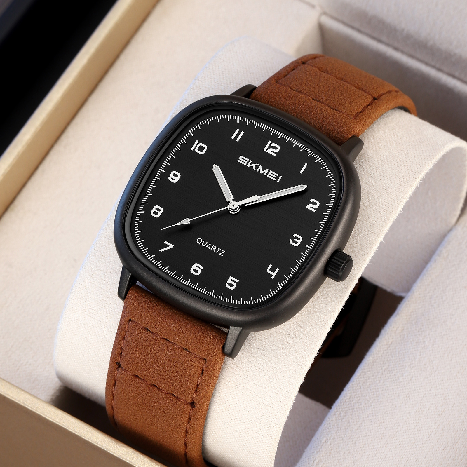 SKMEI 2586 Quartz Watch Luxury men Wristwatch reloj mujer Fashion Ladies Watches Waterproof