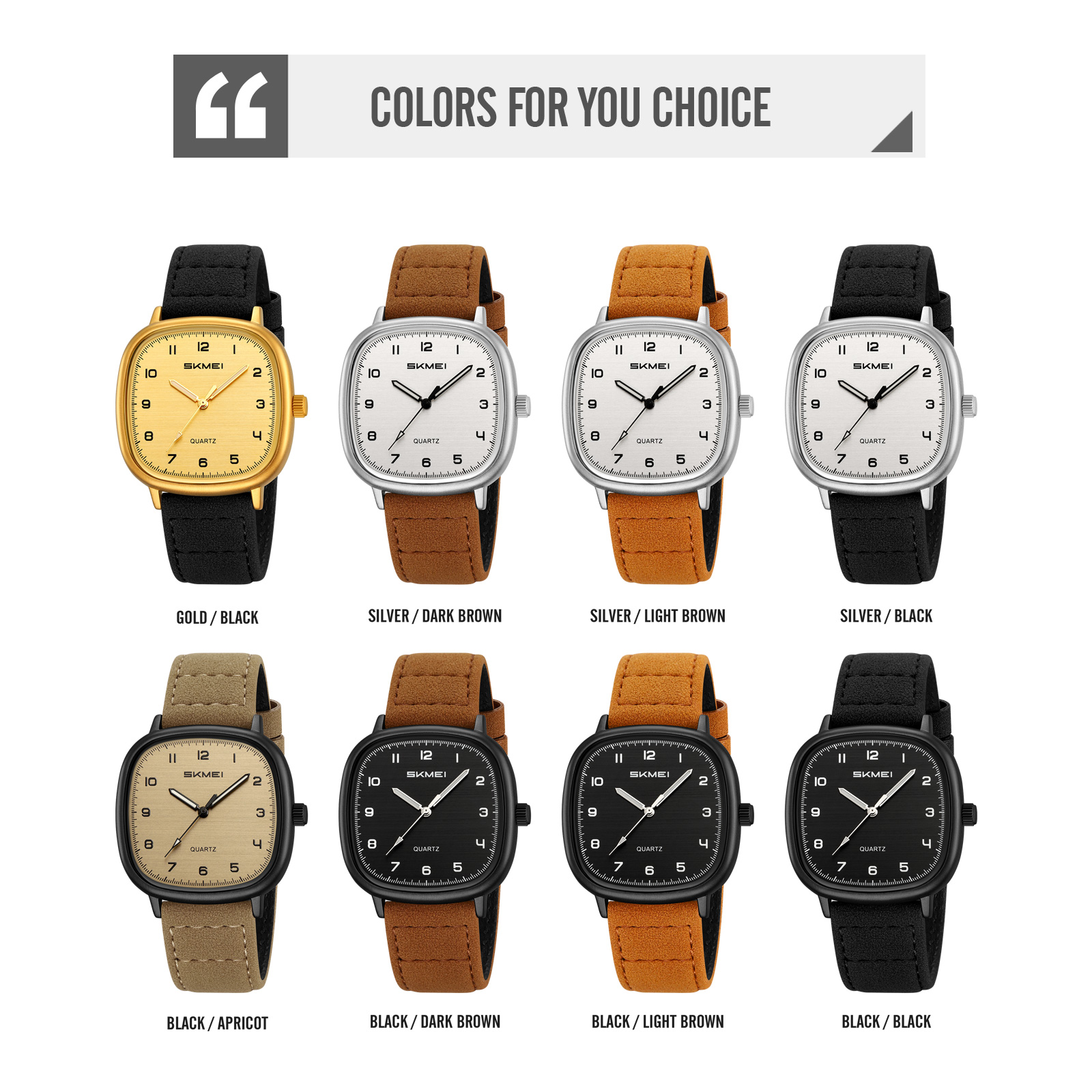 SKMEI 2586 Quartz Watch Luxury men Wristwatch reloj mujer Fashion Ladies Watches Waterproof
