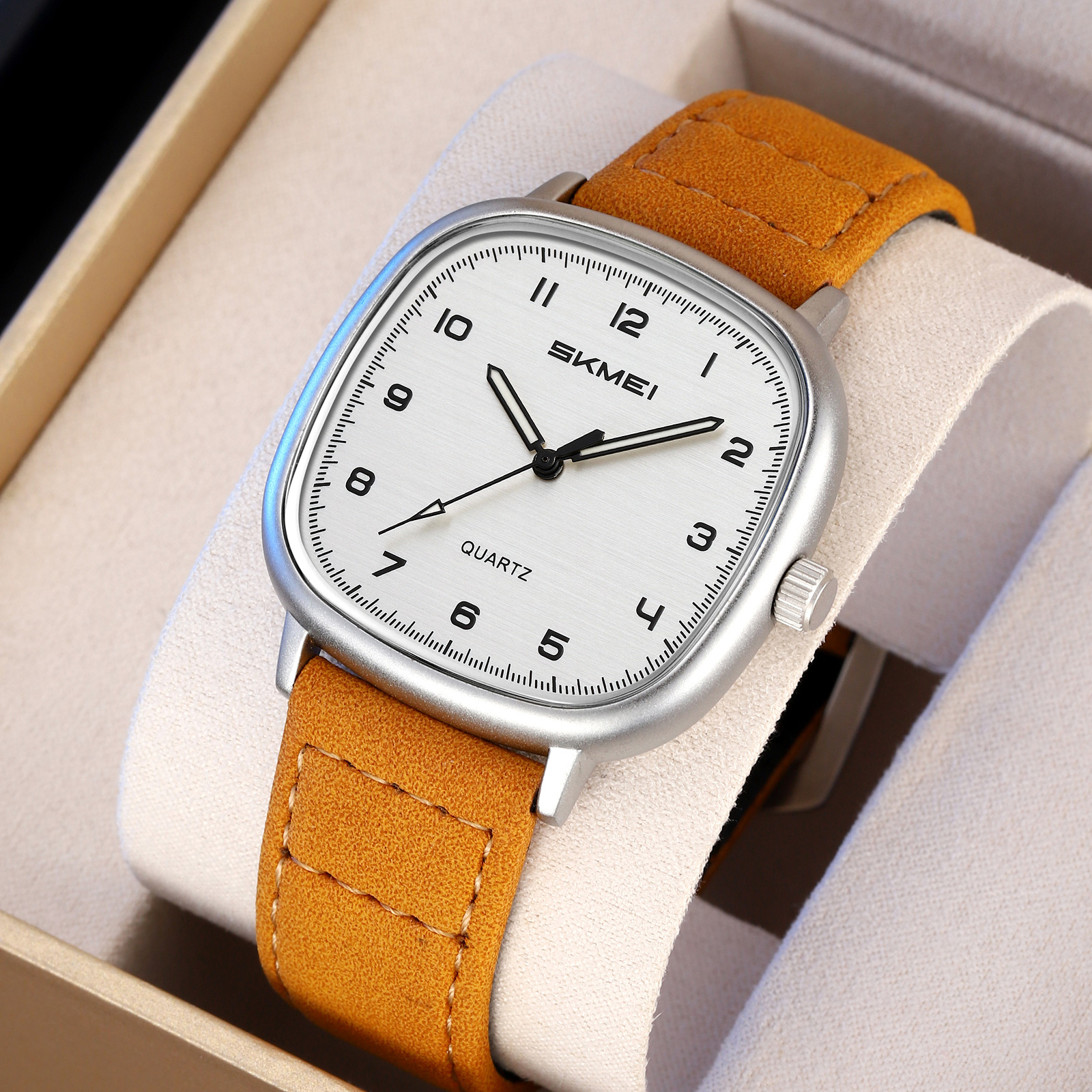 SKMEI 2586 Quartz Watch Luxury men Wristwatch reloj mujer Fashion Ladies Watches Waterproof