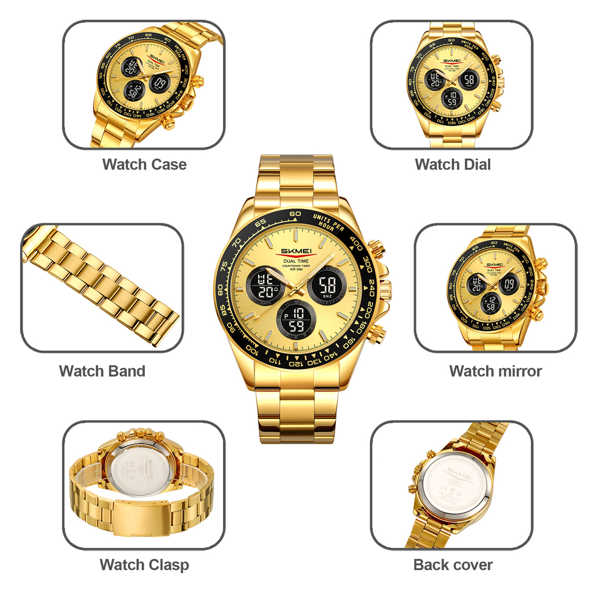 SKMEI 2587 MEN WATCH