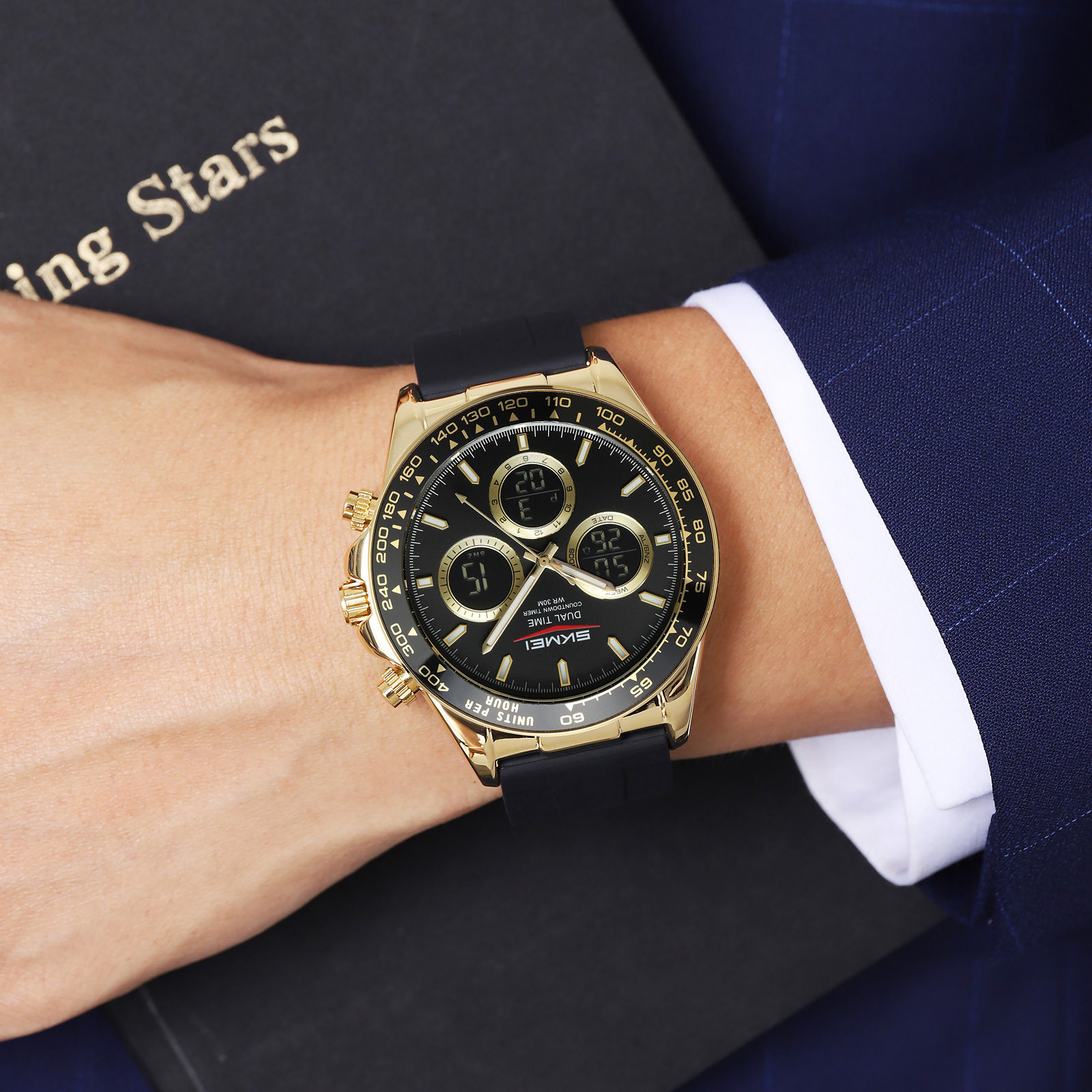 SKMEI 2588 FASHION MEN WATCH