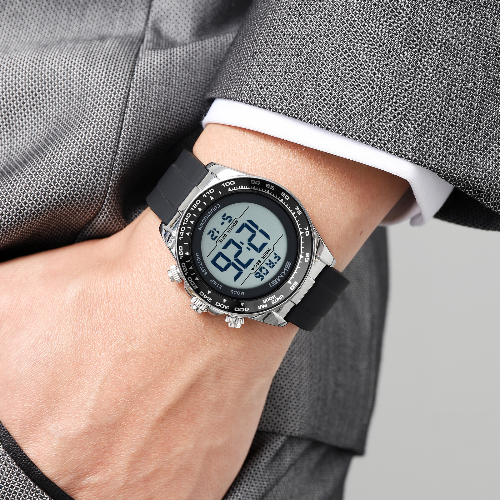 SKMEI Model 2592 Sporty Chronograph Digital Watches