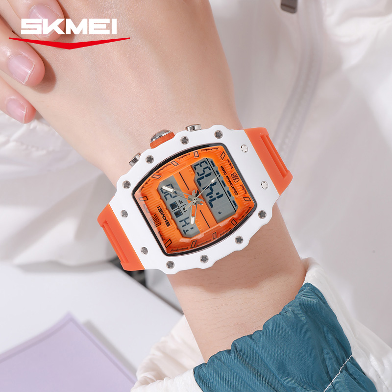 2600 SKMEI Men Dual Display Square Sport Watch