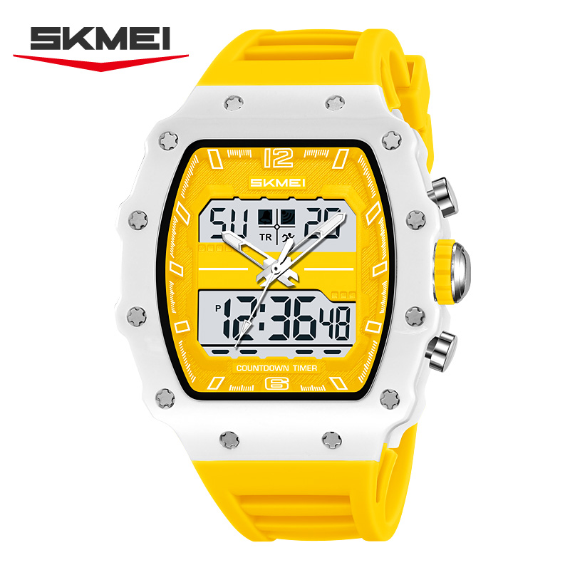 2600 SKMEI Men Dual Display Square Sport Watch