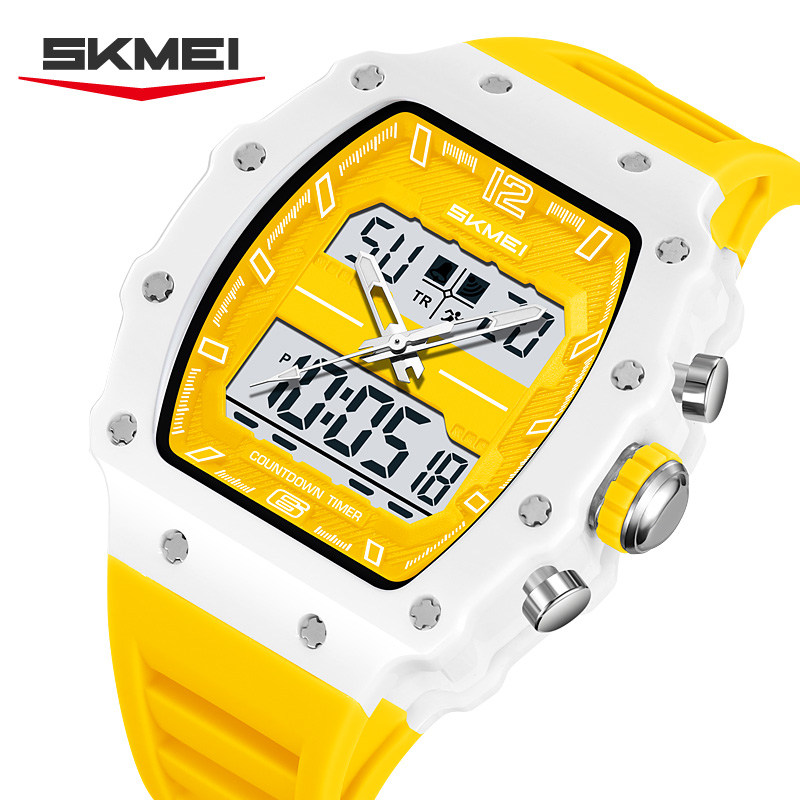 2600 SKMEI Men Dual Display Square Sport Watch
