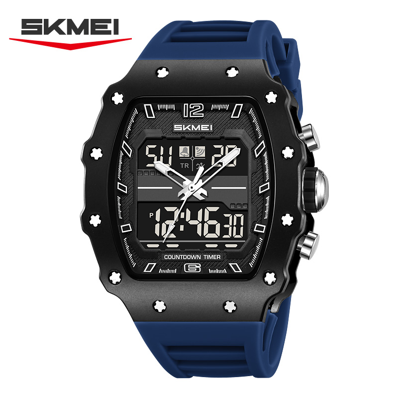 2600 SKMEI Men Dual Display Square Sport Watch