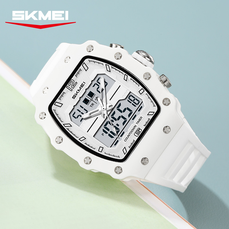 2600 SKMEI Men Dual Display Square Sport Watch