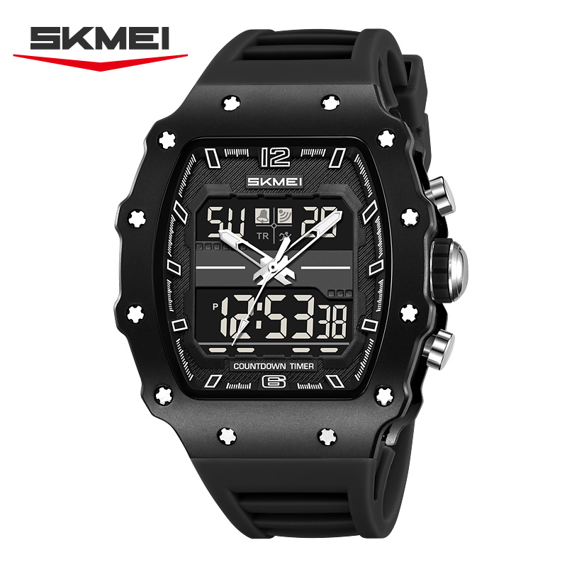 2600 SKMEI Men Dual Display Square Sport Watch