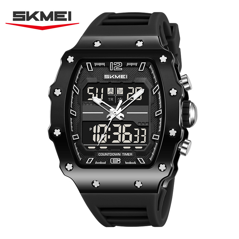 2600 SKMEI Men Dual Display Square Sport Watch
