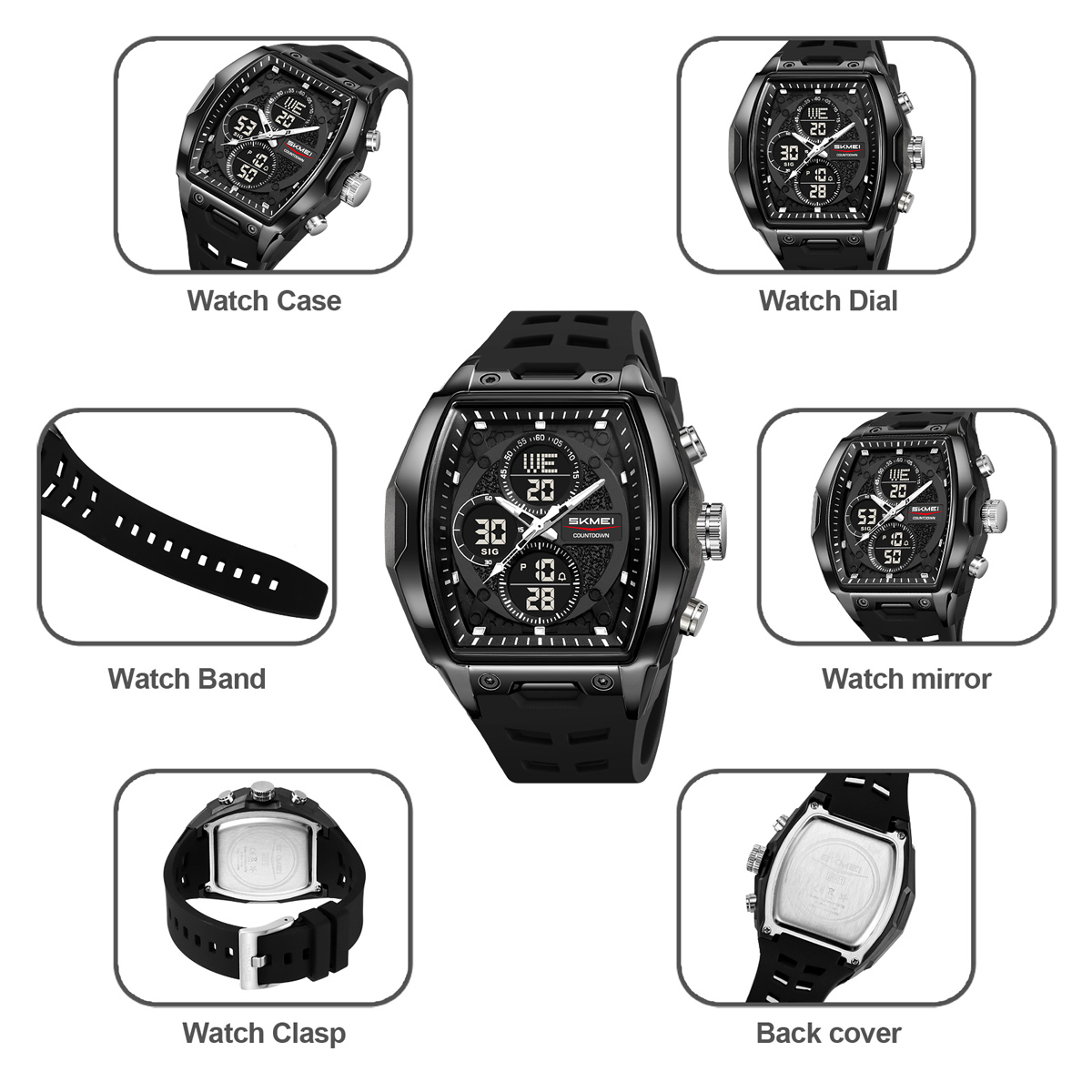 SKMEI 2601 NEW FASHION WATCH