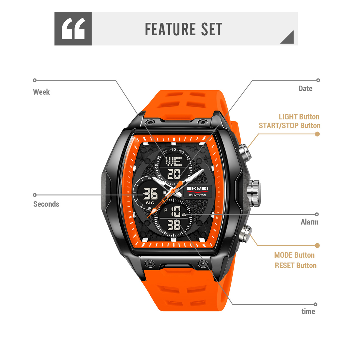 SKMEI 2601 NEW FASHION WATCH