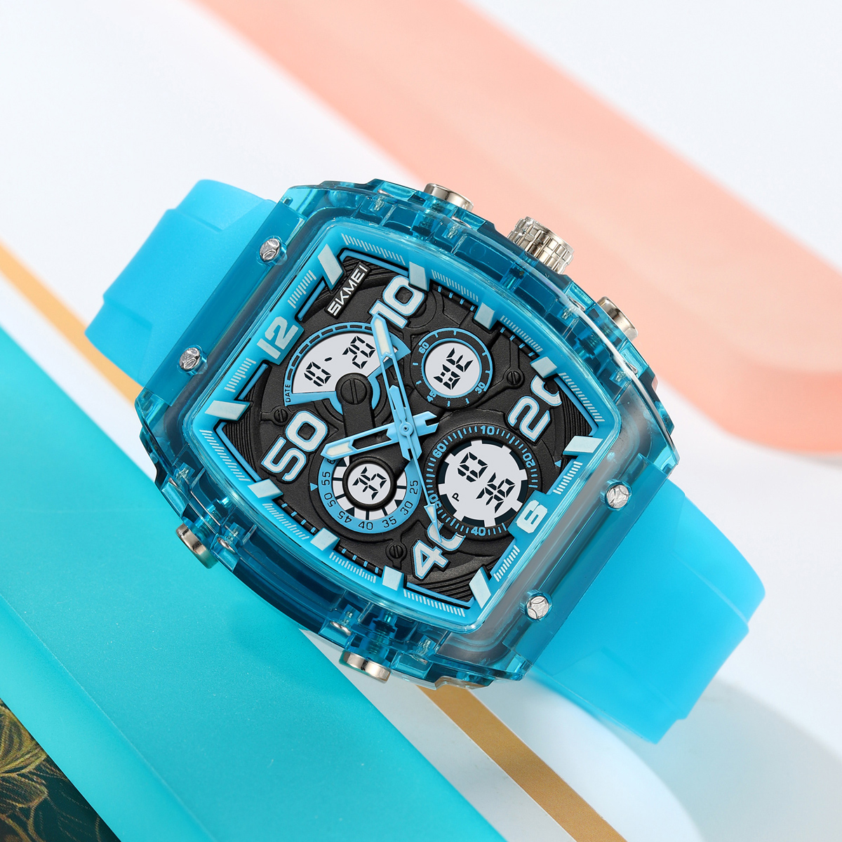 SKMEI 2603 ANALOG DIGITAL WATCH