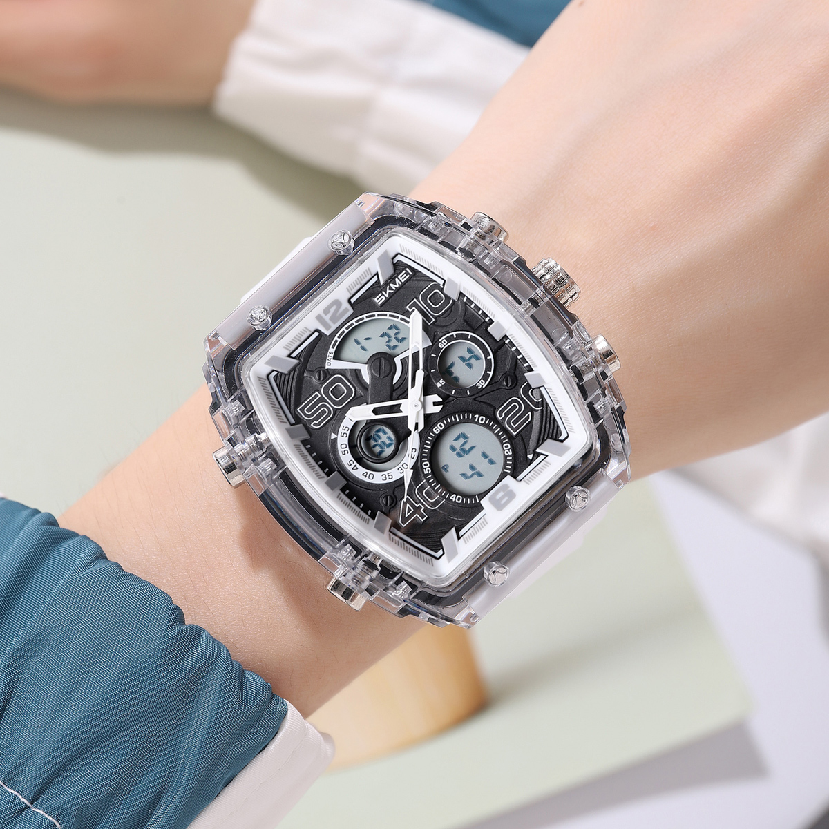 SKMEI 2603 ANALOG DIGITAL WATCH