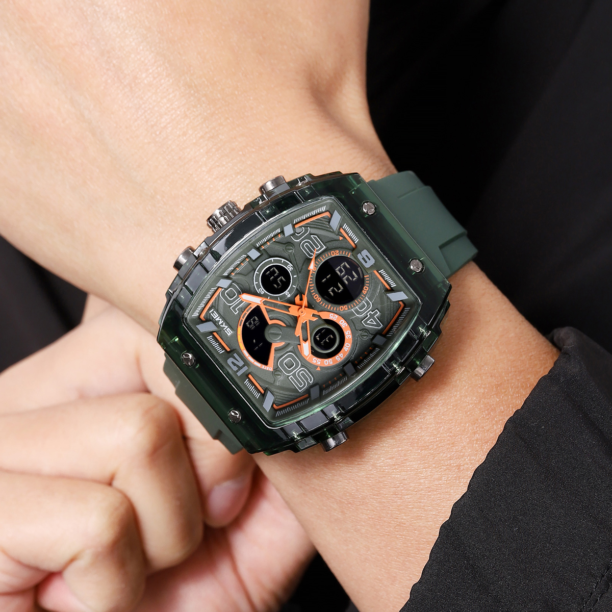 SKMEI 2603 ANALOG DIGITAL WATCH