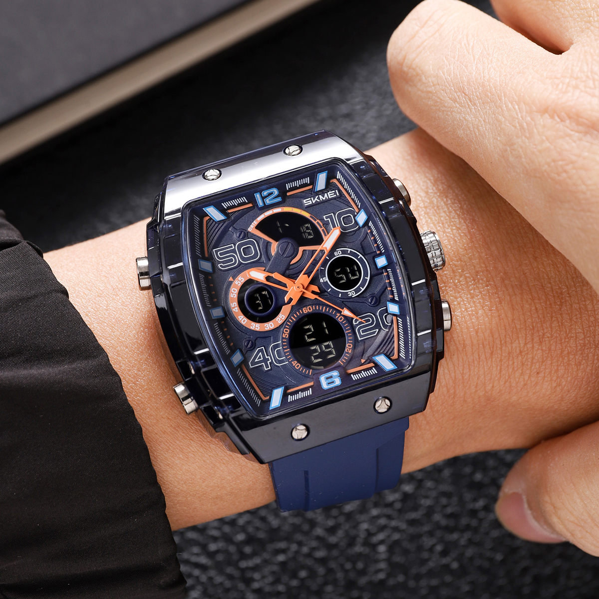 SKMEI 2603 ANALOG DIGITAL WATCH