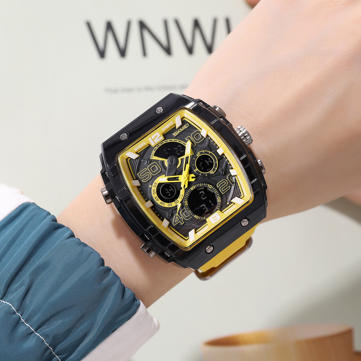 SKMEI 2603 ANALOG DIGITAL WATCH