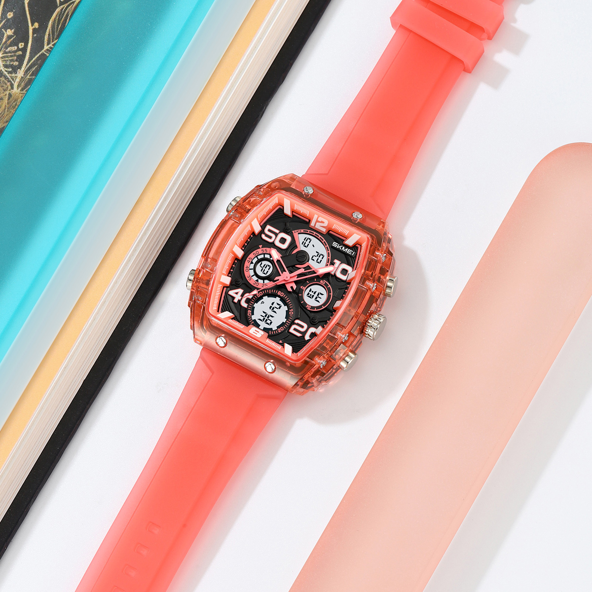 SKMEI 2603 ANALOG DIGITAL WATCH