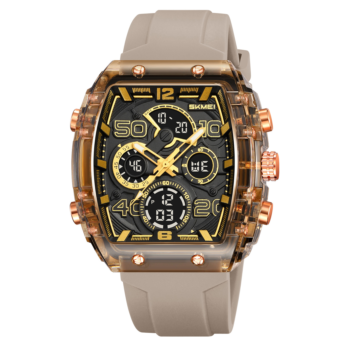 SKMEI 2603 ANALOG DIGITAL WATCH