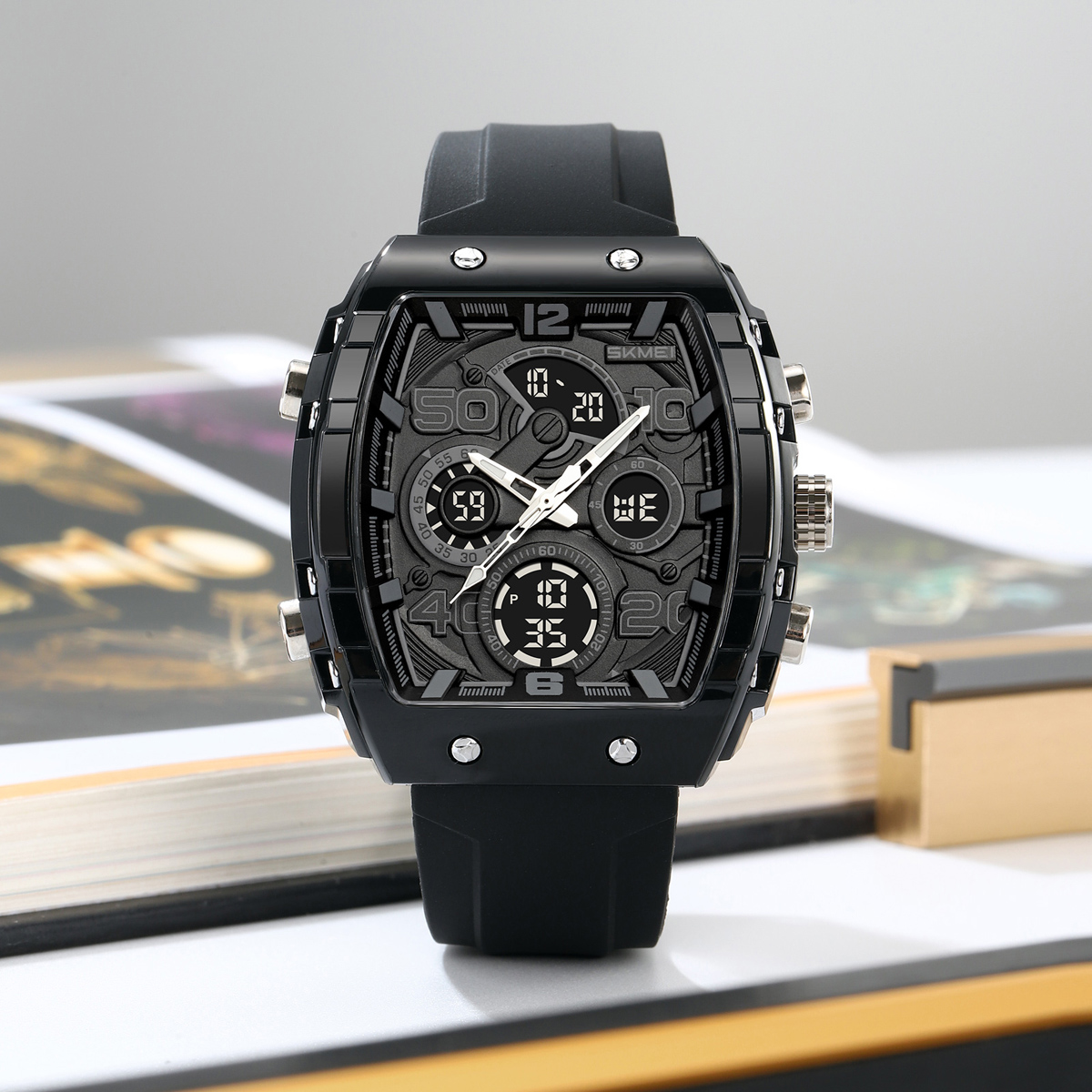 SKMEI 2603 ANALOG DIGITAL WATCH