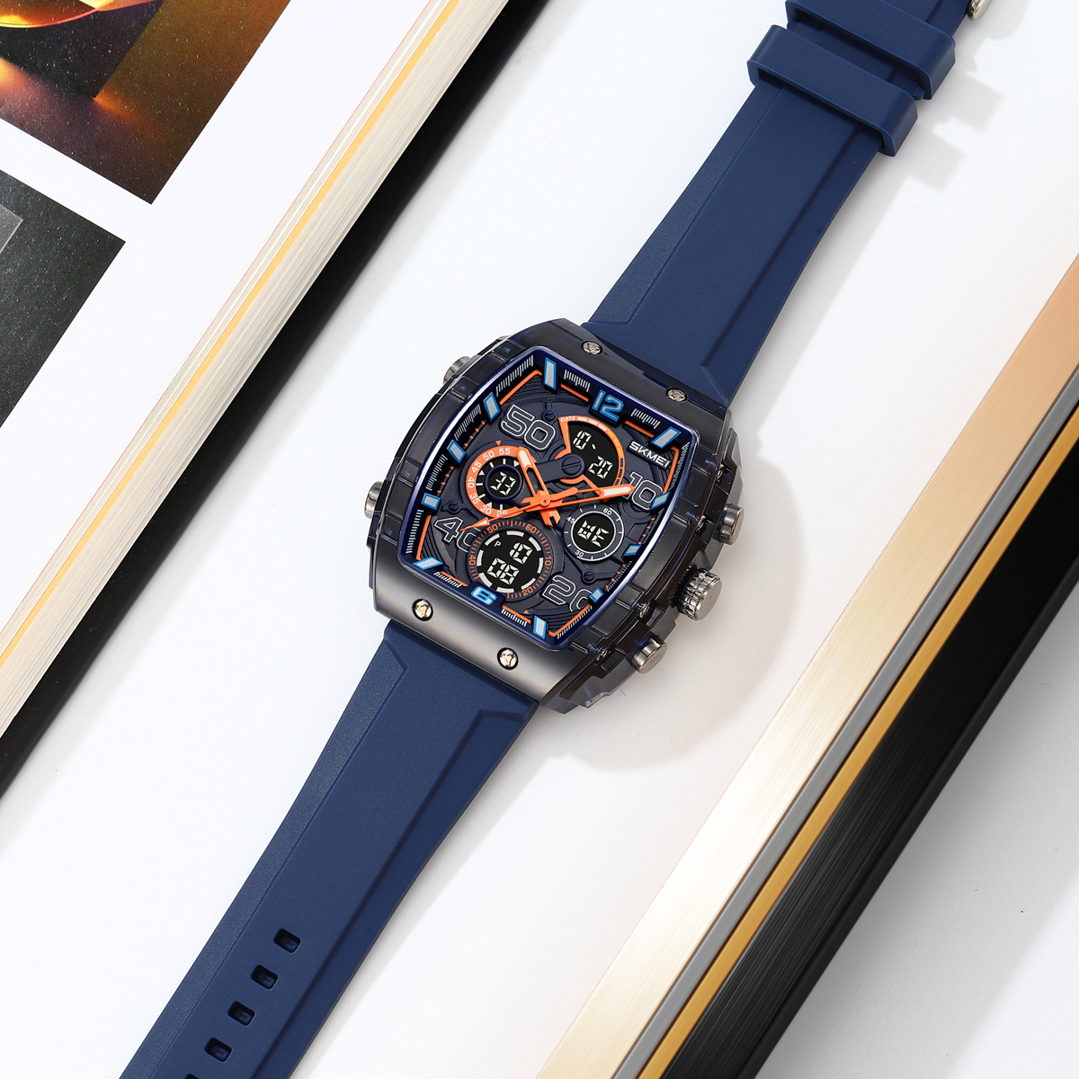 SKMEI 2603 ANALOG DIGITAL WATCH