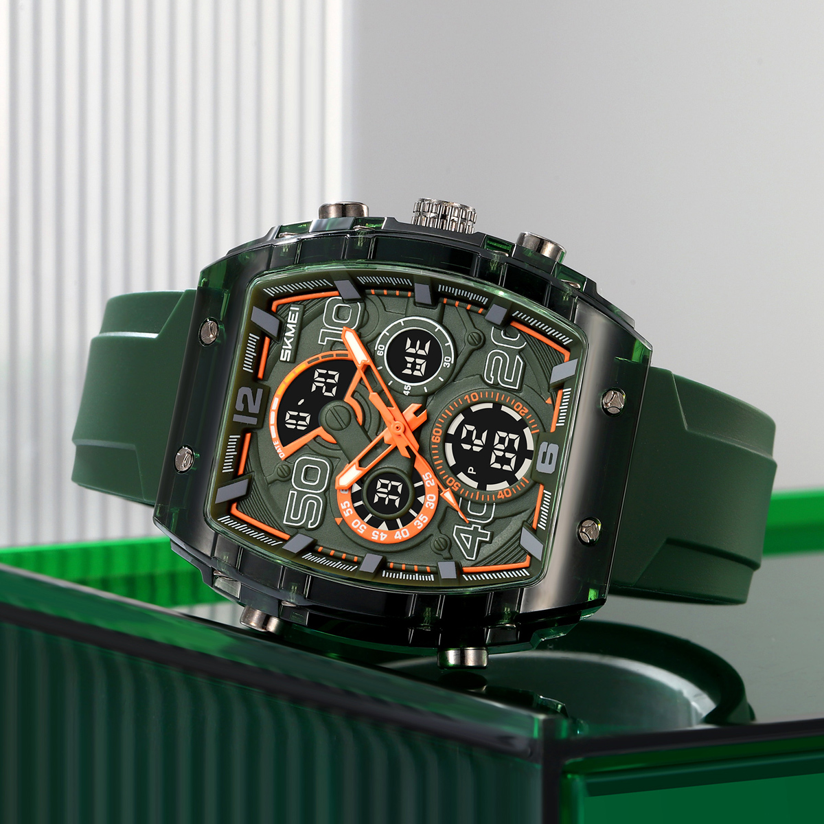 SKMEI 2603 ANALOG DIGITAL WATCH