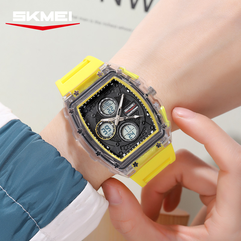 SKMEI 2605 Rugged Dual-Time Sports Watches