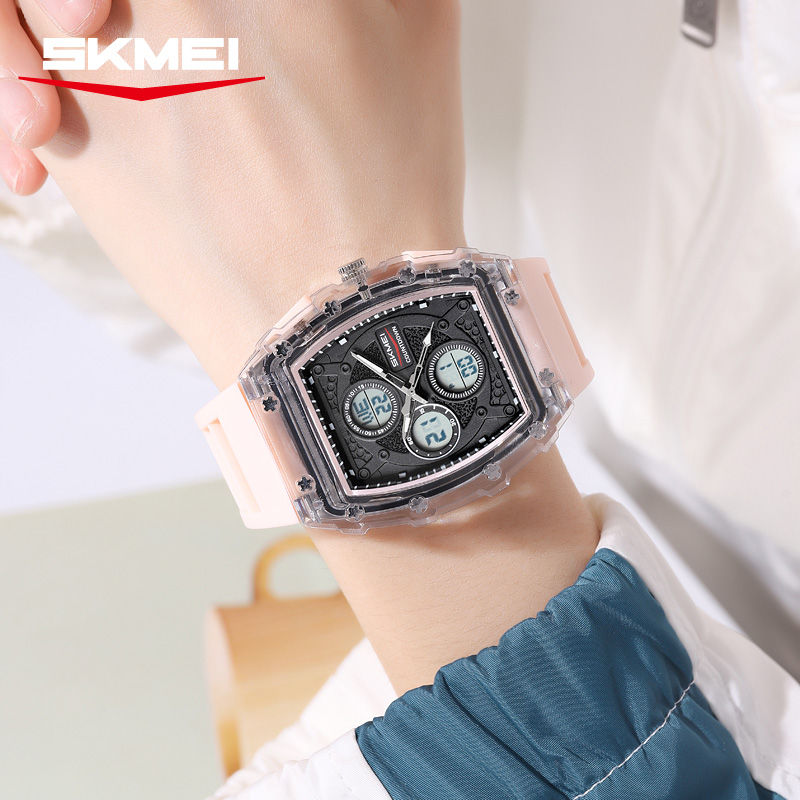 SKMEI 2605 Rugged Dual-Time Sports Watches