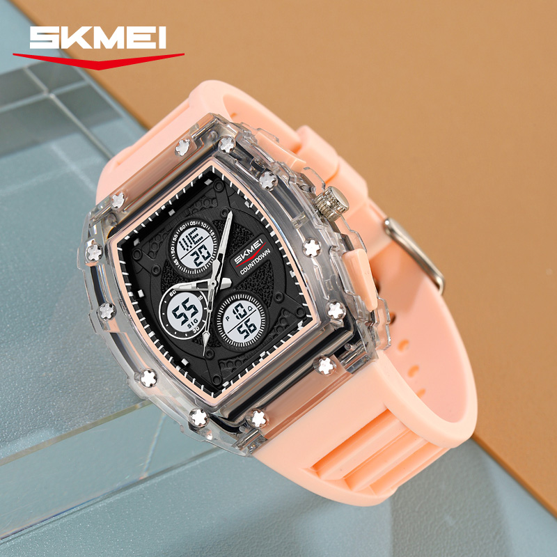 SKMEI 2605 Rugged Dual-Time Sports Watches