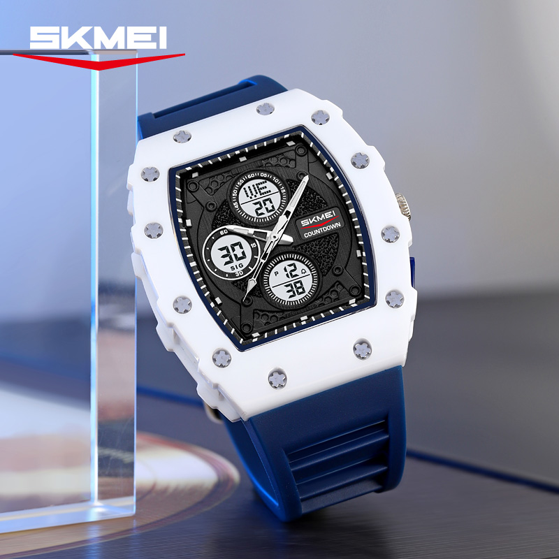 SKMEI 2605 Rugged Dual-Time Sports Watches
