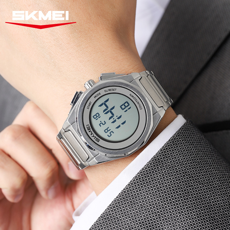 SKMEI 2611 Stainless steel Digital Watch wholesaler