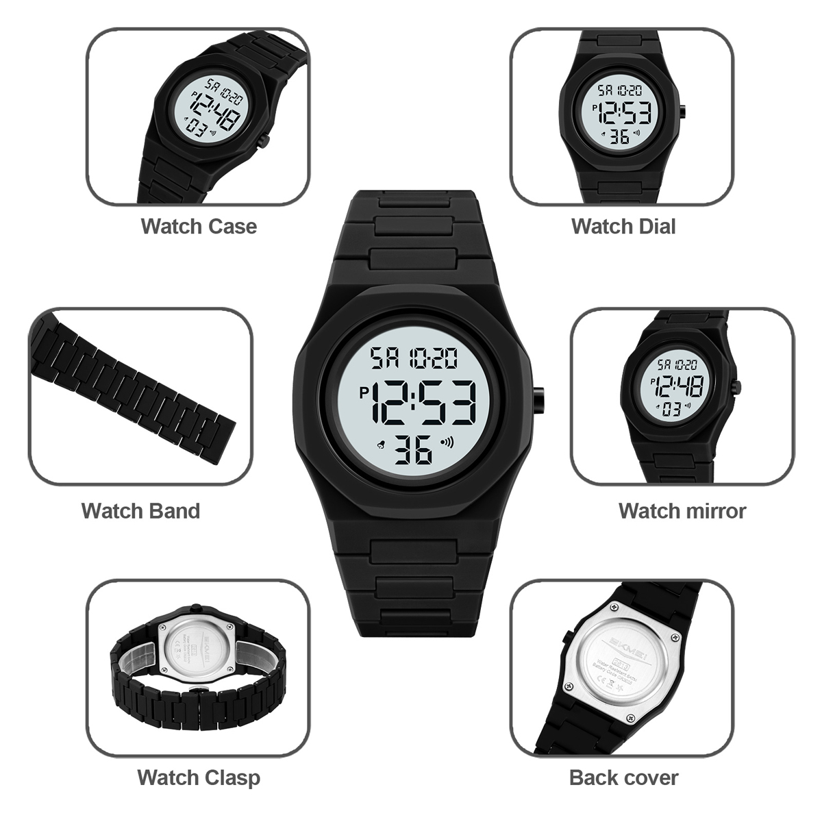 SKMEI 2613 NEW DIGITAL WATCH