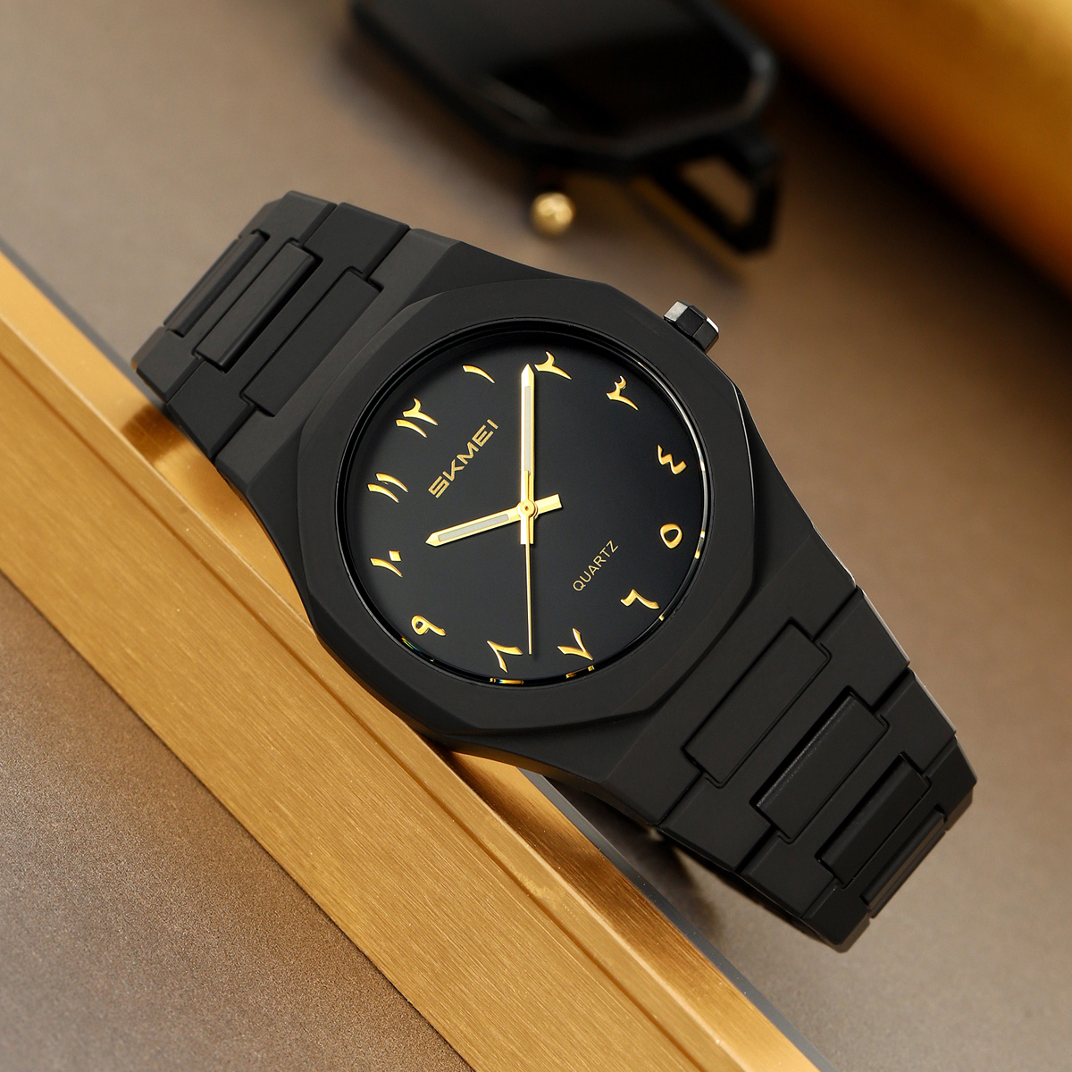 SKMEI 2615 Eastern Arabic numerals Dial Quartz Watch