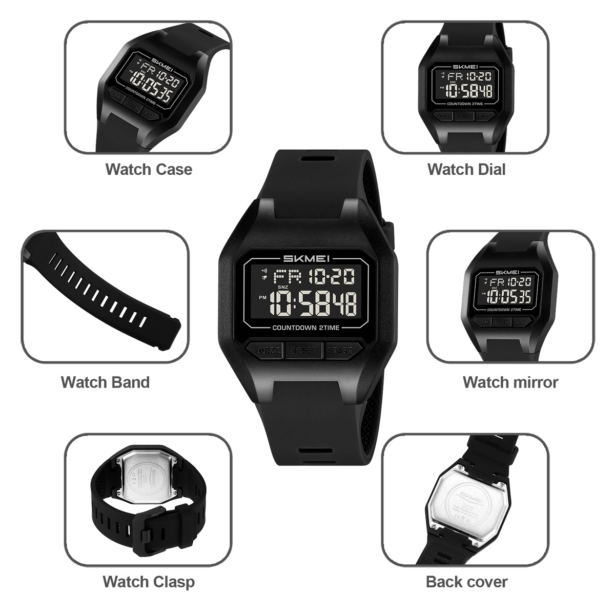 SKMEI 2617 NEW DIGITAL WATCH