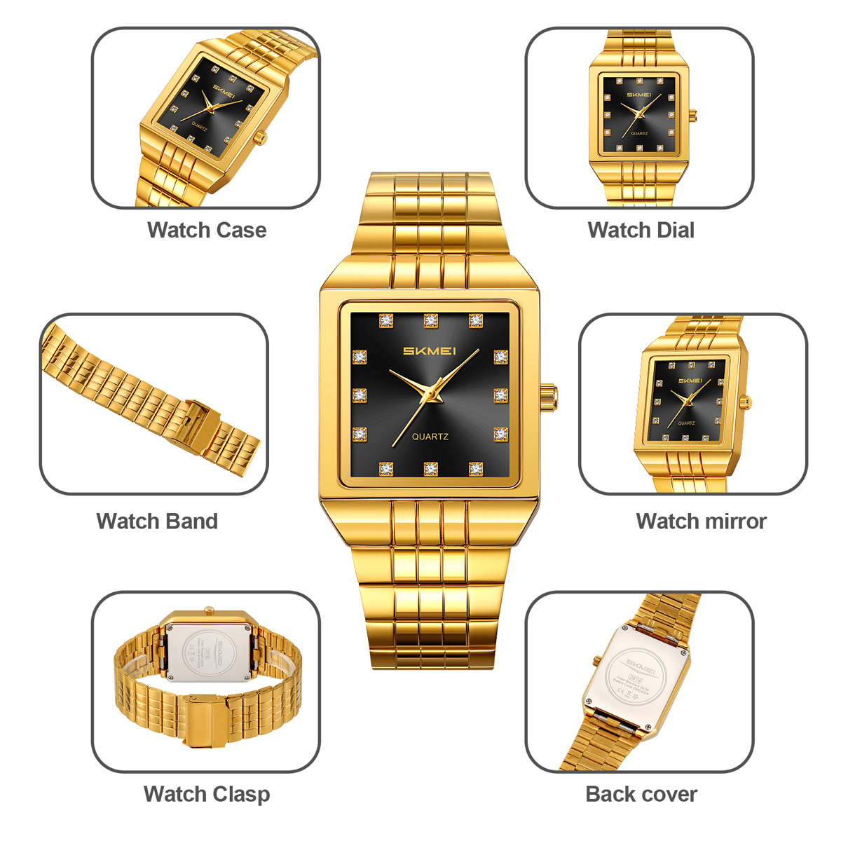 SKMEI 2619 NEW QUARTZ FASHION WATCH