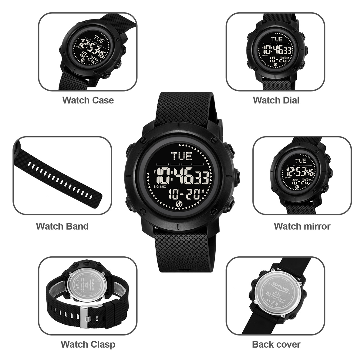 SKMEI 2620 SPROTS WATCH FACTORY