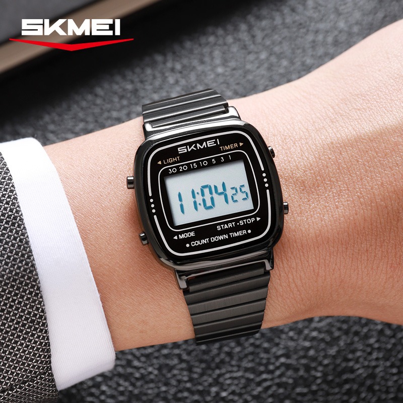 SKMEI 2623 STEEL DIGITAL WATCH 
