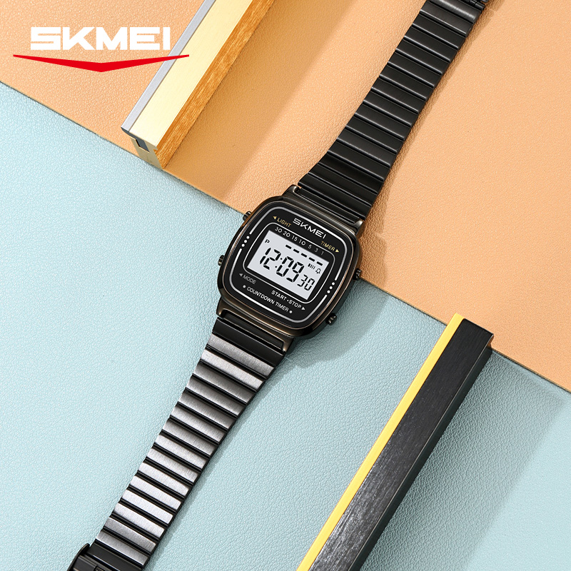 SKMEI 2623 STEEL DIGITAL WATCH 