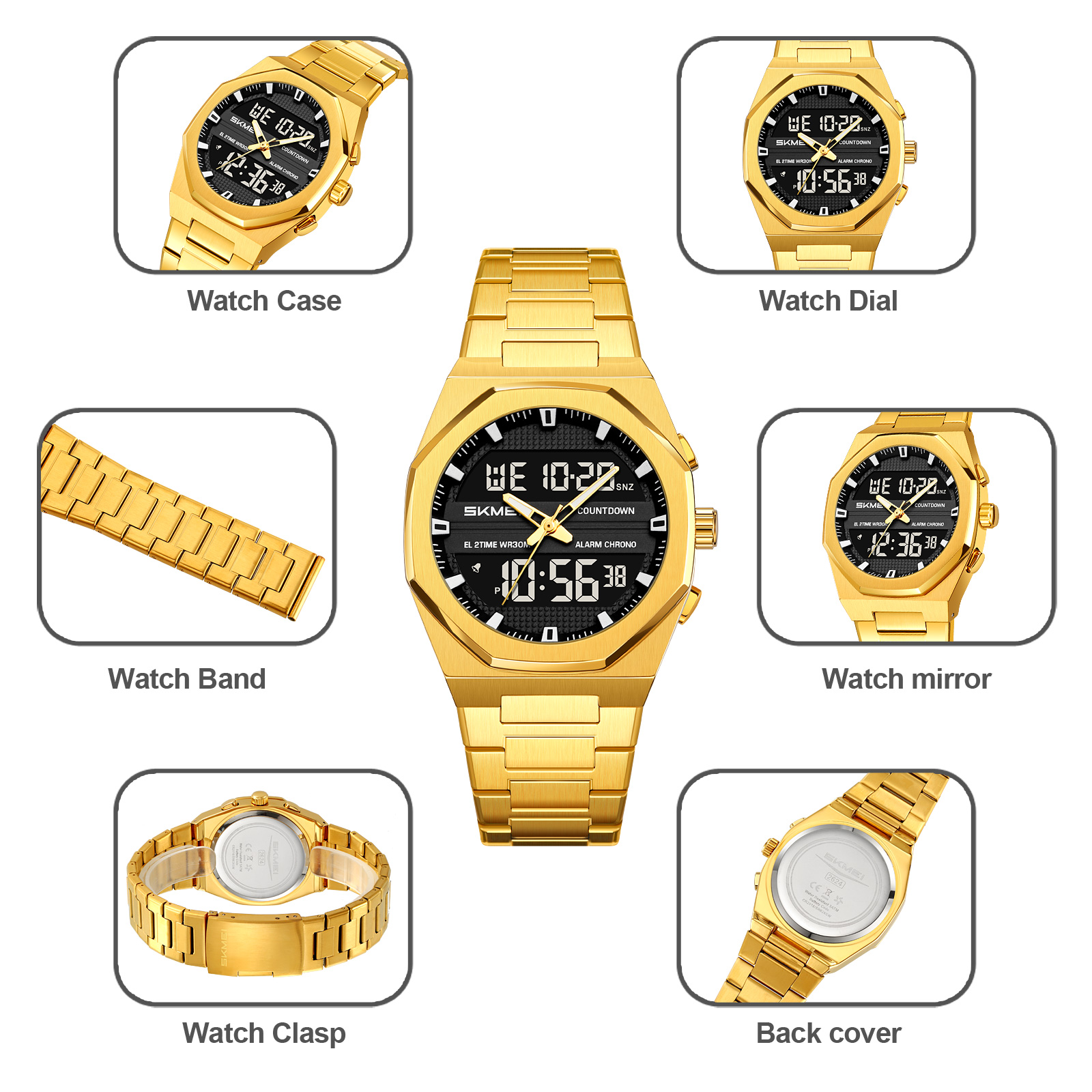 SKMEI 2624 ANALOG Electronic watch