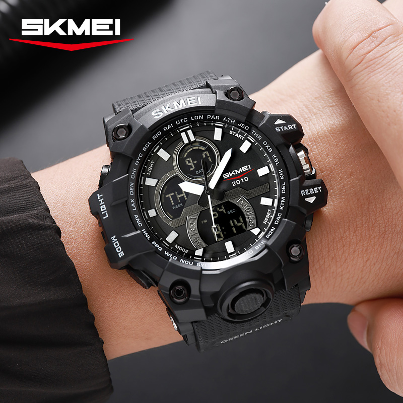 SKMEI 2625 Military Sport Watch Analog Digital Waterproof Wristwatch