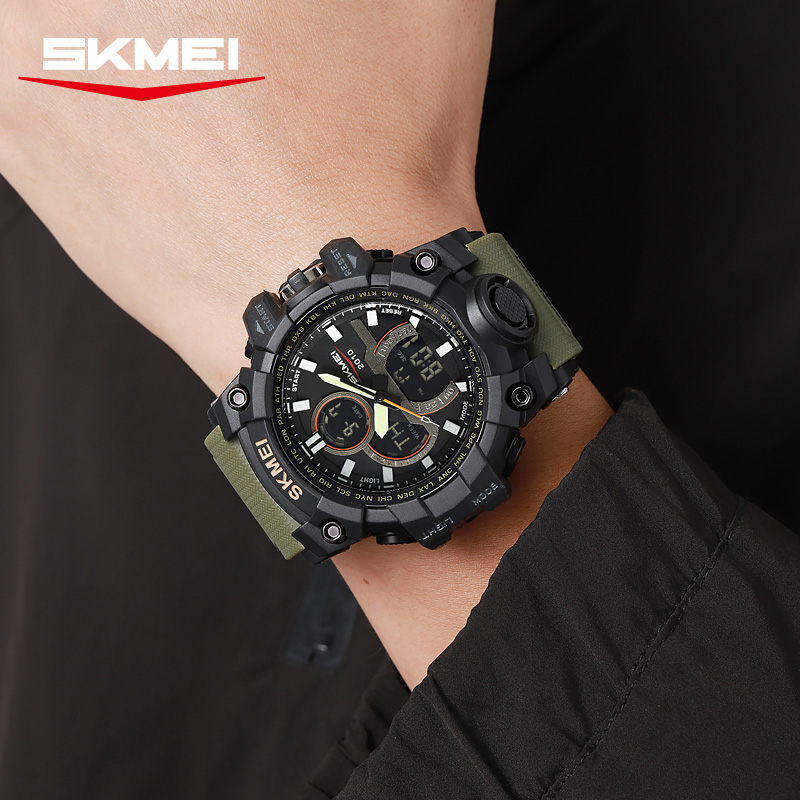 SKMEI 2625 Military Sport Watch Analog Digital Waterproof Wristwatch